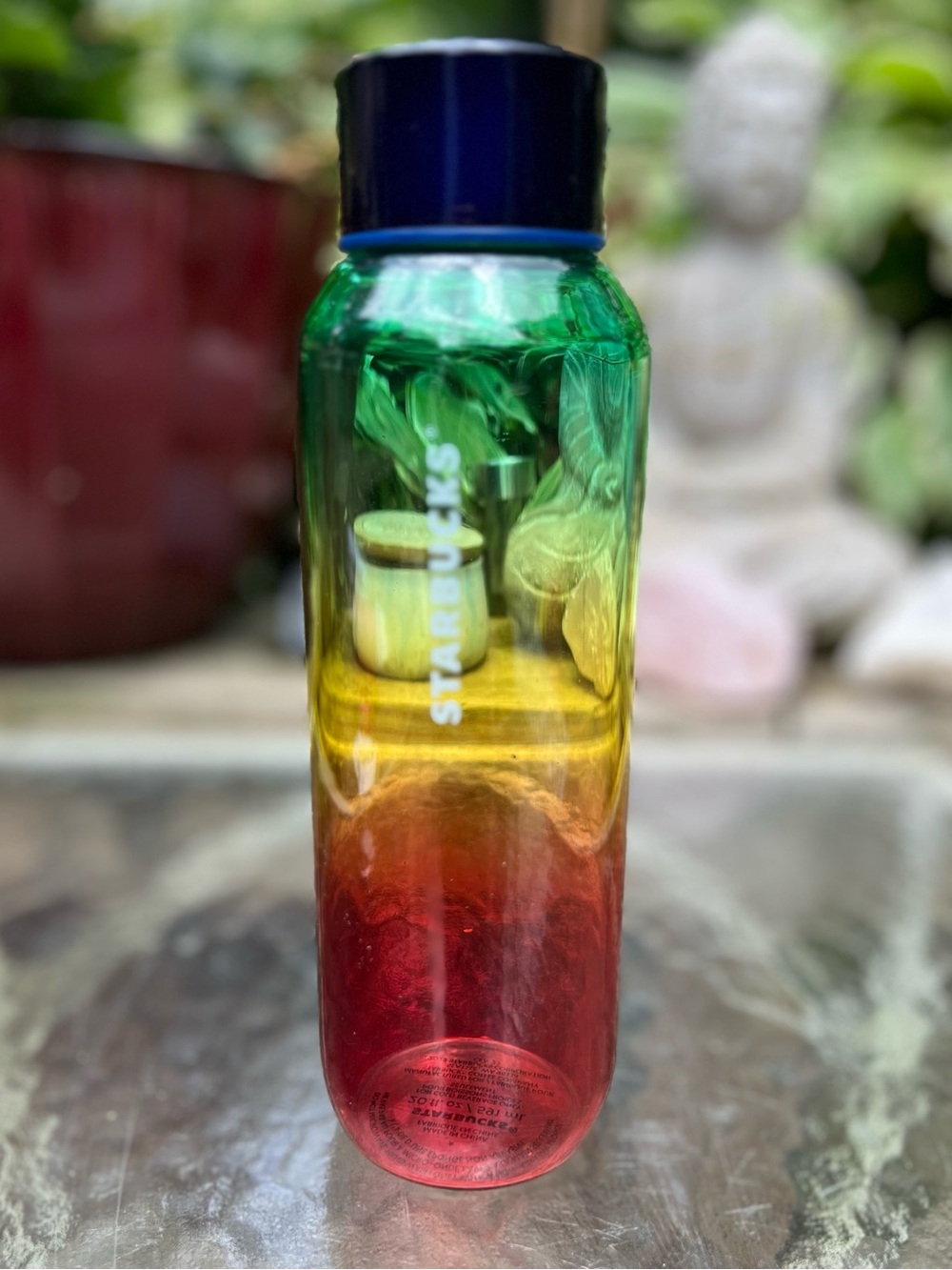 Starbucks Gradient Bottle in rainbow 🌈
